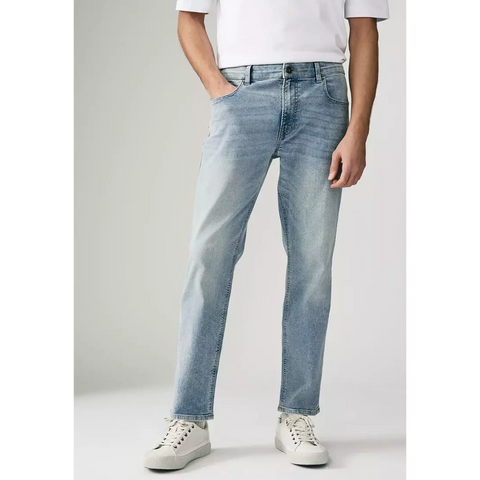 Light Blue Regular Relaxed Fit Jeans | Montivo Pakistan