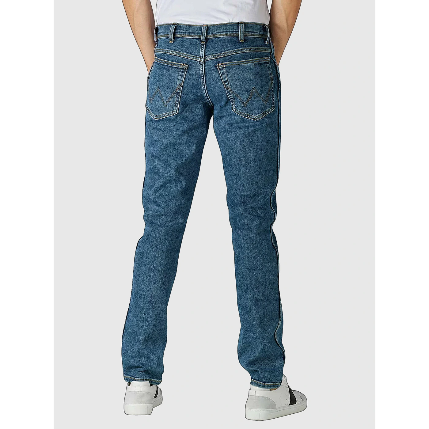 Vintage Blue Slim Straight Jeans | Montivo Pakistan