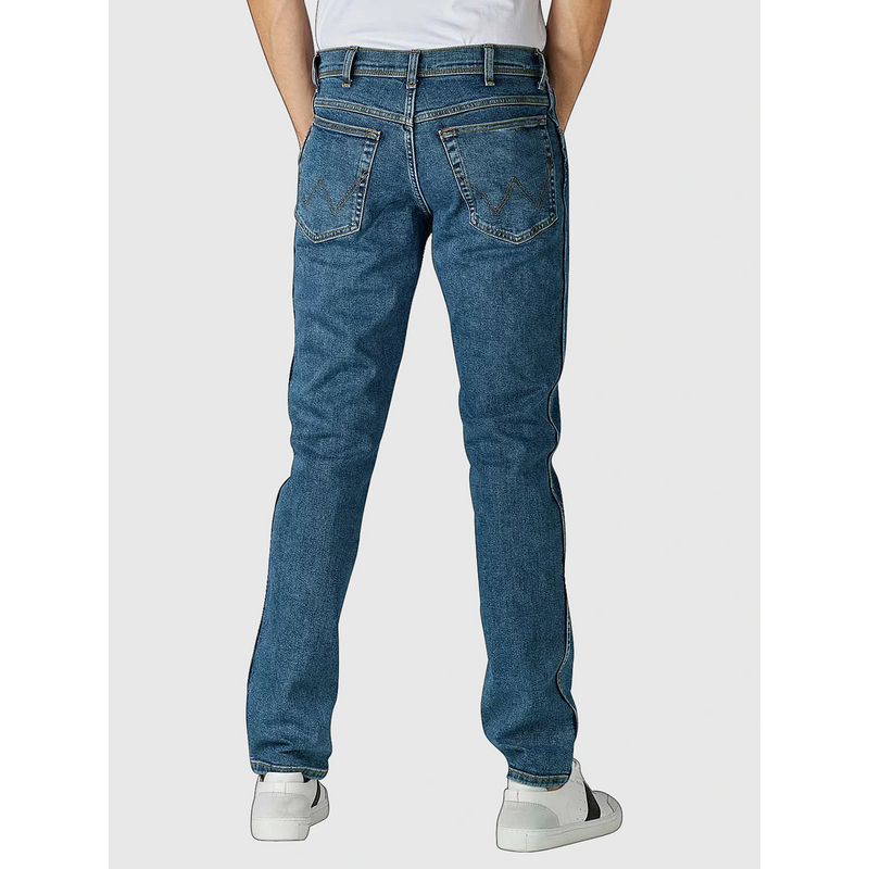 Vintage Blue Slim Straight Jeans | Montivo Pakistan