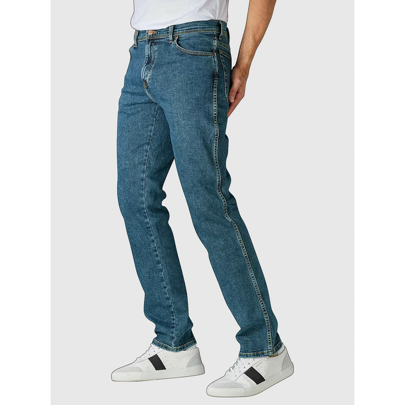 Vintage Blue Slim Straight Jeans | Montivo Pakistan