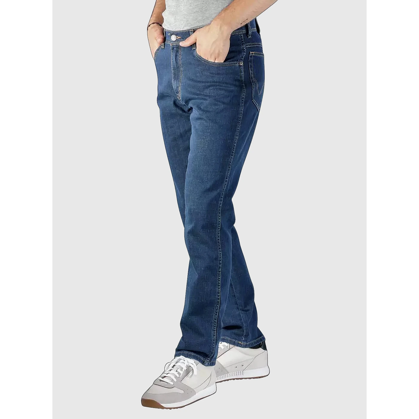Mid Blue Slim Straight Jeans | Montivo Pakistan