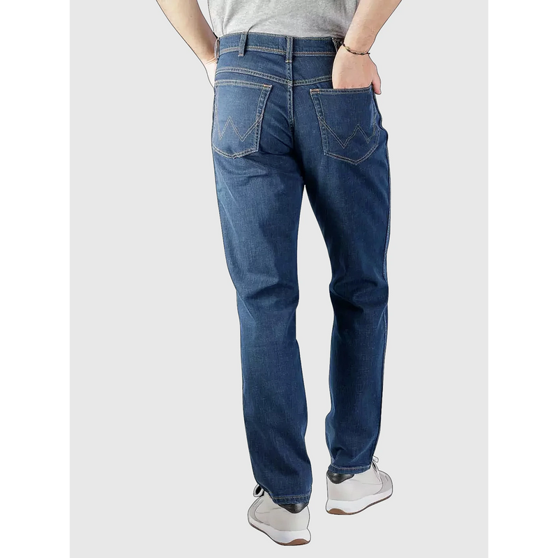 Mid Blue Slim Straight Jeans | Montivo Pakistan