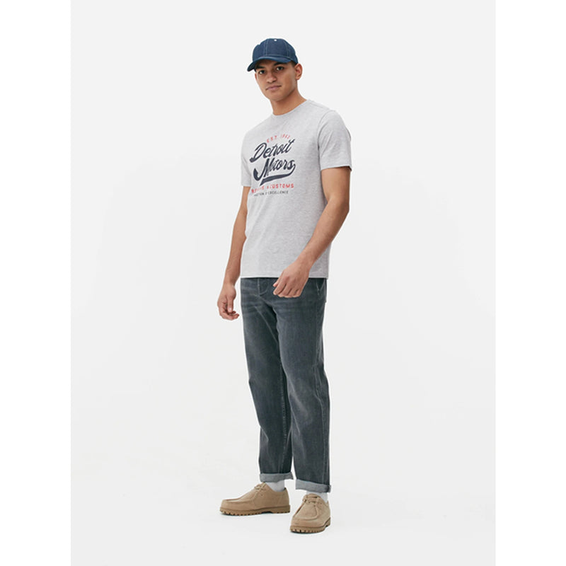 PMK Grey Graphic Regular Fit Tshirt | Montivo Pakistan