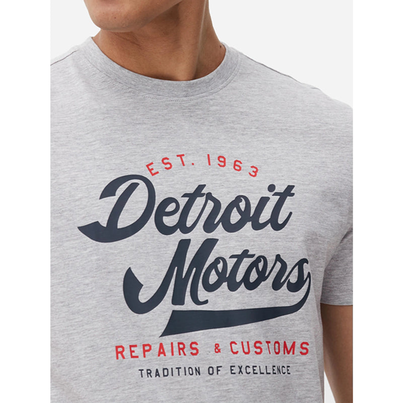 PMK Grey Graphic Regular Fit Tshirt | Montivo Pakistan