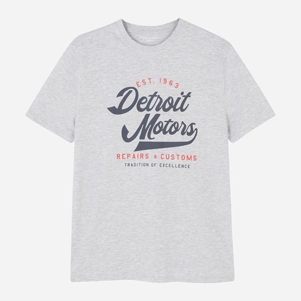 PMK Grey Graphic Regular Fit Tshirt | Montivo Pakistan