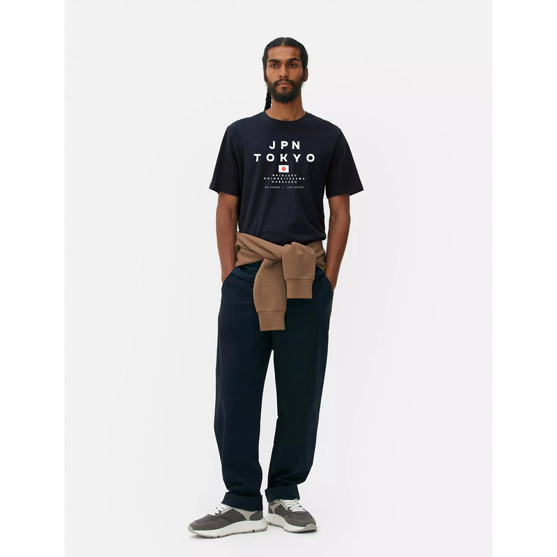 PMK Navy Graphic Regular Fit Tshirt | Montivo Pakistan