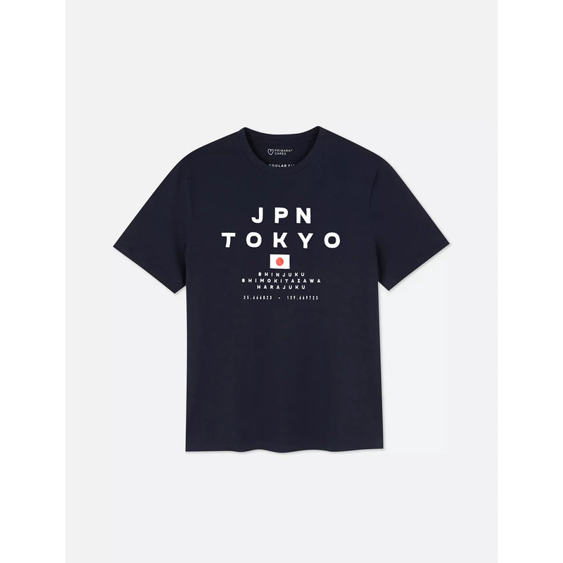 PMK Navy Graphic Regular Fit Tshirt | Montivo Pakistan