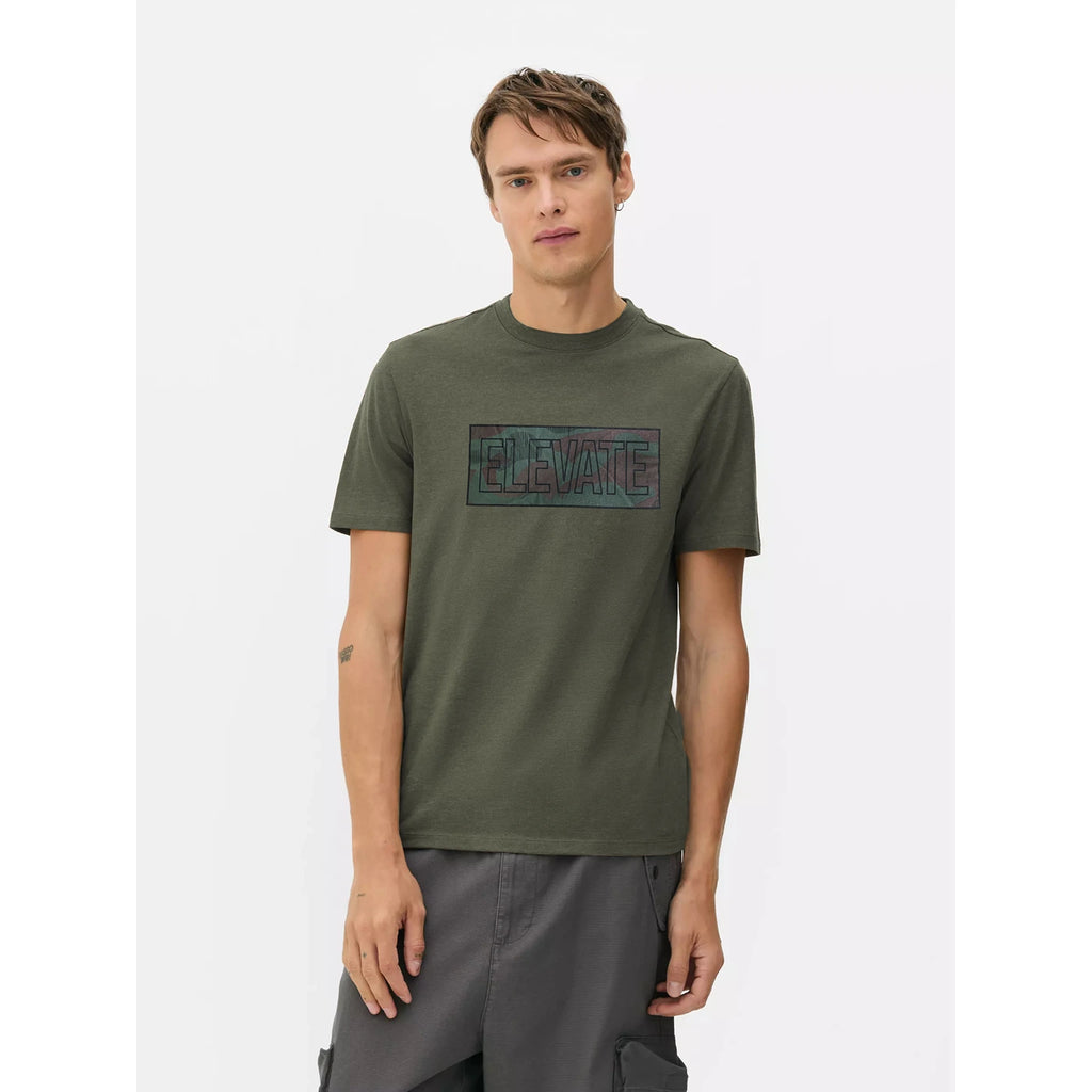 PMK Green Graphic Regular Fit Tshirt | Montivo Pakistan