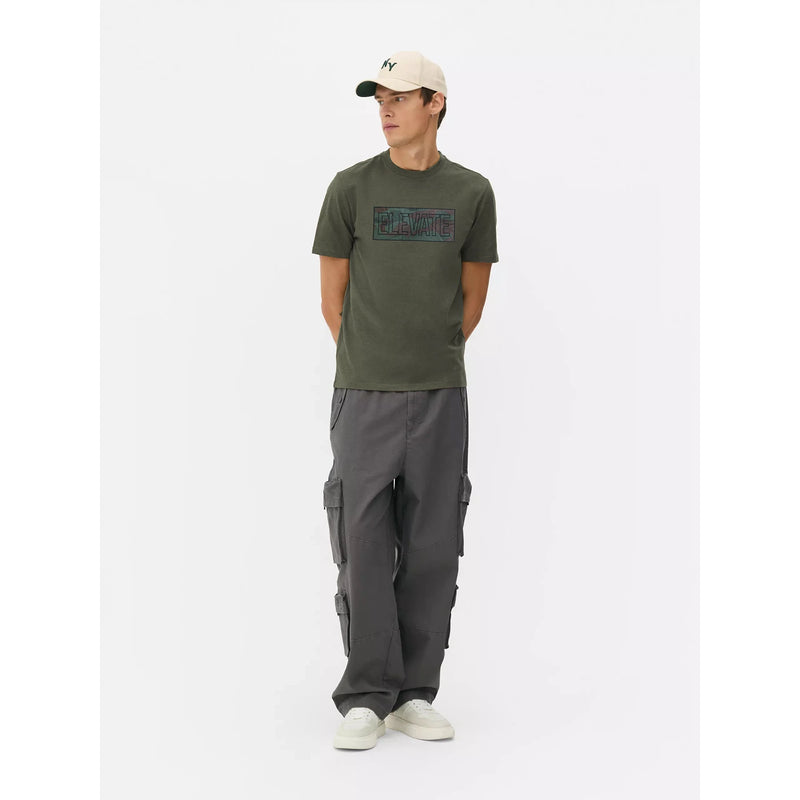 PMK Green Graphic Regular Fit Tshirt | Montivo Pakistan