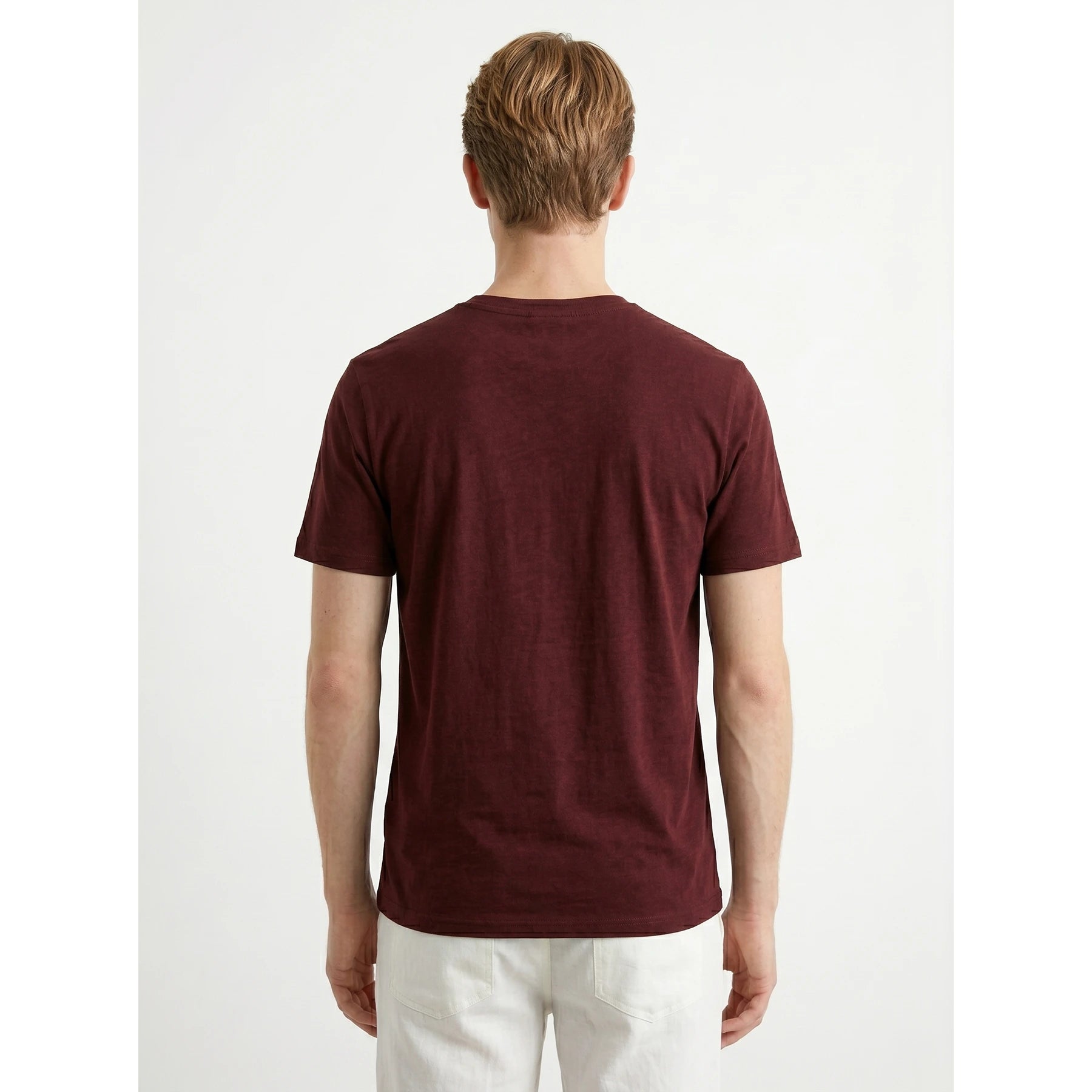 PMK Deep Red Graphic Regular Fit Tshirt | Montivo Pakistan