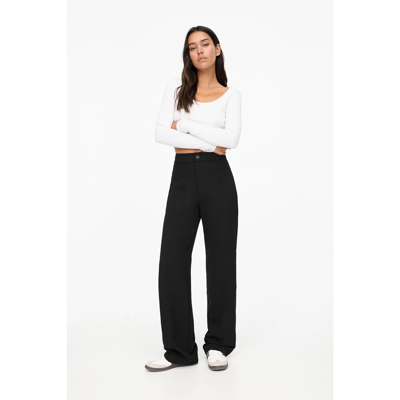 Black Wide Leg Pants | Montivo Pakistan