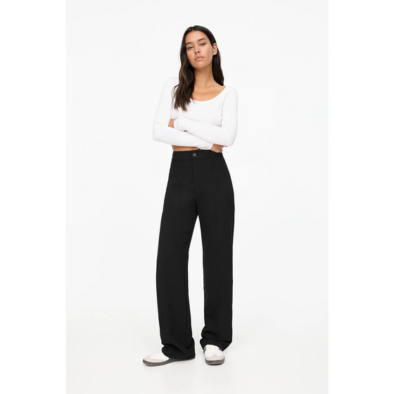 Black Wide Leg Pants | Montivo Pakistan