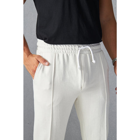 Beige Front Seam Baggy Trousers | Montivo Pakistan