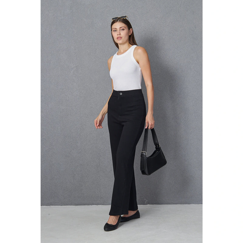 Black Wide Leg Pants | Montivo Pakistan