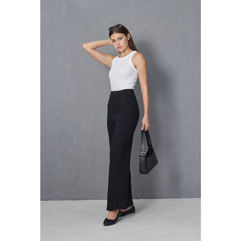 Black Wide Leg Pants | Montivo Pakistan