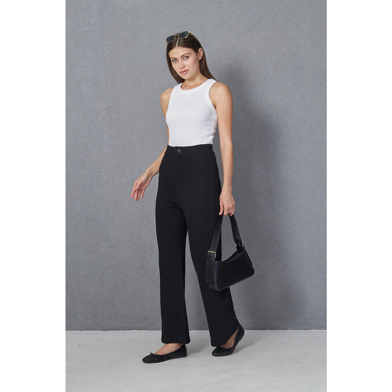 Black Wide Leg Pants | Montivo Pakistan