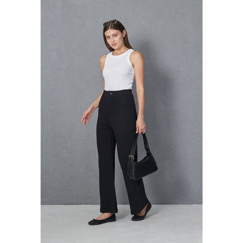 Black Wide Leg Pants | Montivo Pakistan