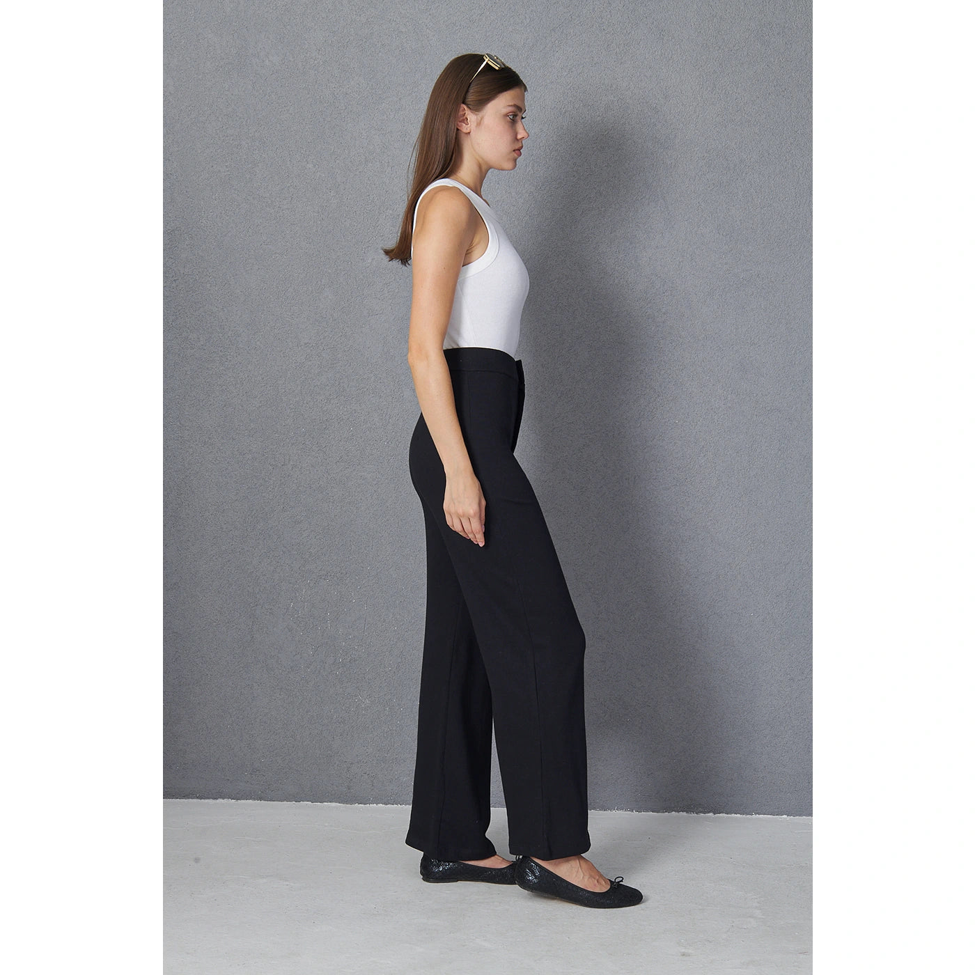 Black Wide Leg Pants | Montivo Pakistan