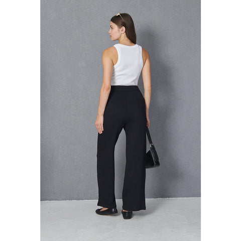 Black Wide Leg Pants | Montivo Pakistan