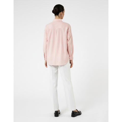 Pink Stripes Oversized Shirt | Montivo Pakistan