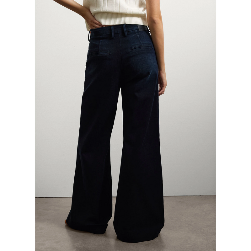 Wide Leg Blue Denim Jeans | Montivo Pakistan