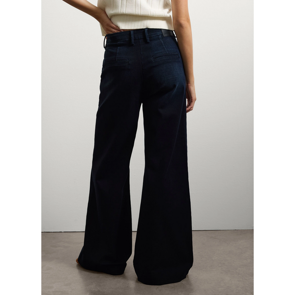 Wide Leg Blue Denim Jeans | Montivo Pakistan