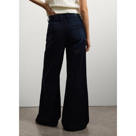 Wide Leg Blue Denim Jeans | Montivo Pakistan