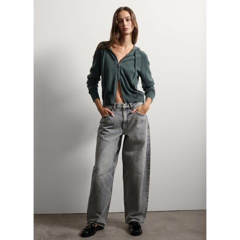 Grey Balloon Jeans | Montivo Pakistan