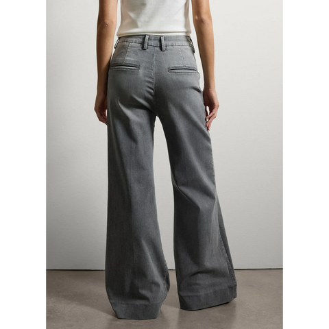 Grey Wide Leg Jeans | Montivo Pakistan