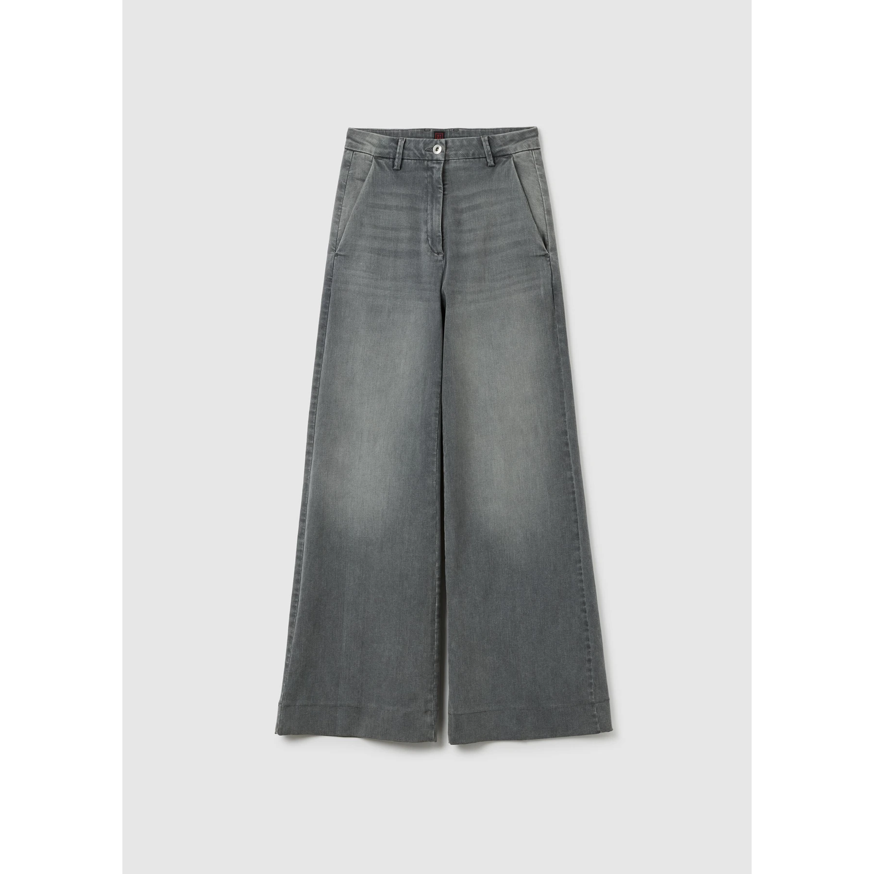 Grey Wide Leg Jeans | Montivo Pakistan