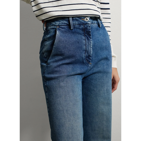 Blue Wide Leg jeans | Montivo Pakistan