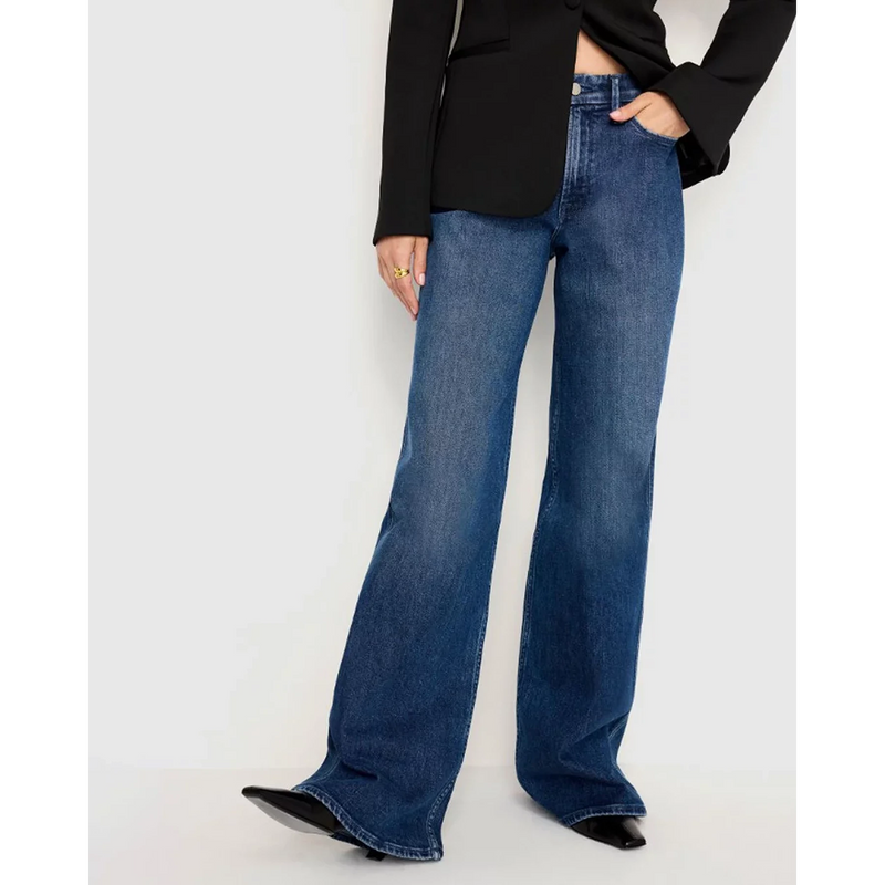 Blue Wide Leg Skate Jeans | Montivo Pakistan