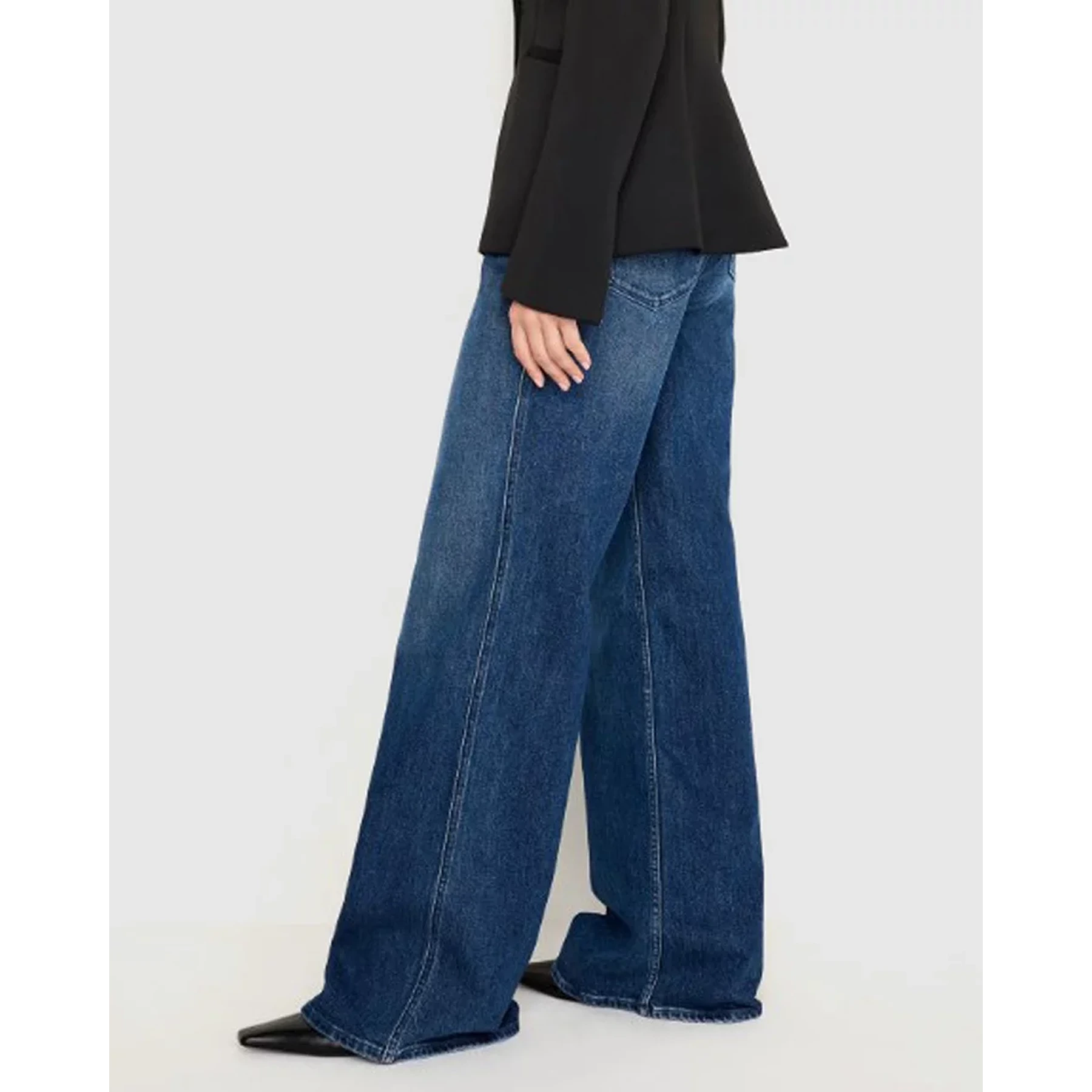 Blue Wide Leg Skate Jeans | Montivo Pakistan