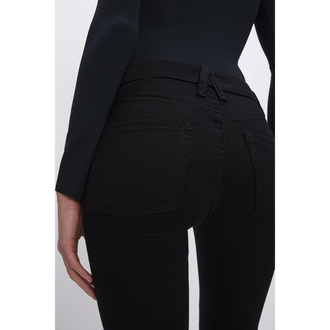 Black Long Flare Jeans | Montivo Pakistan