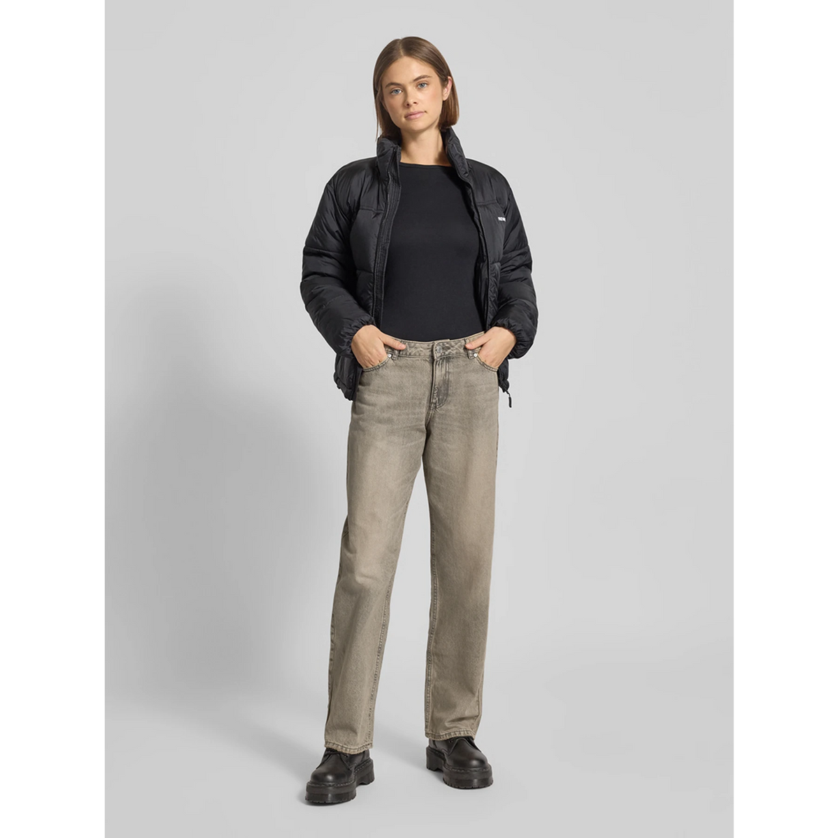 Vintage Grey Baggy Fit Jeans | Montivo Pakistan