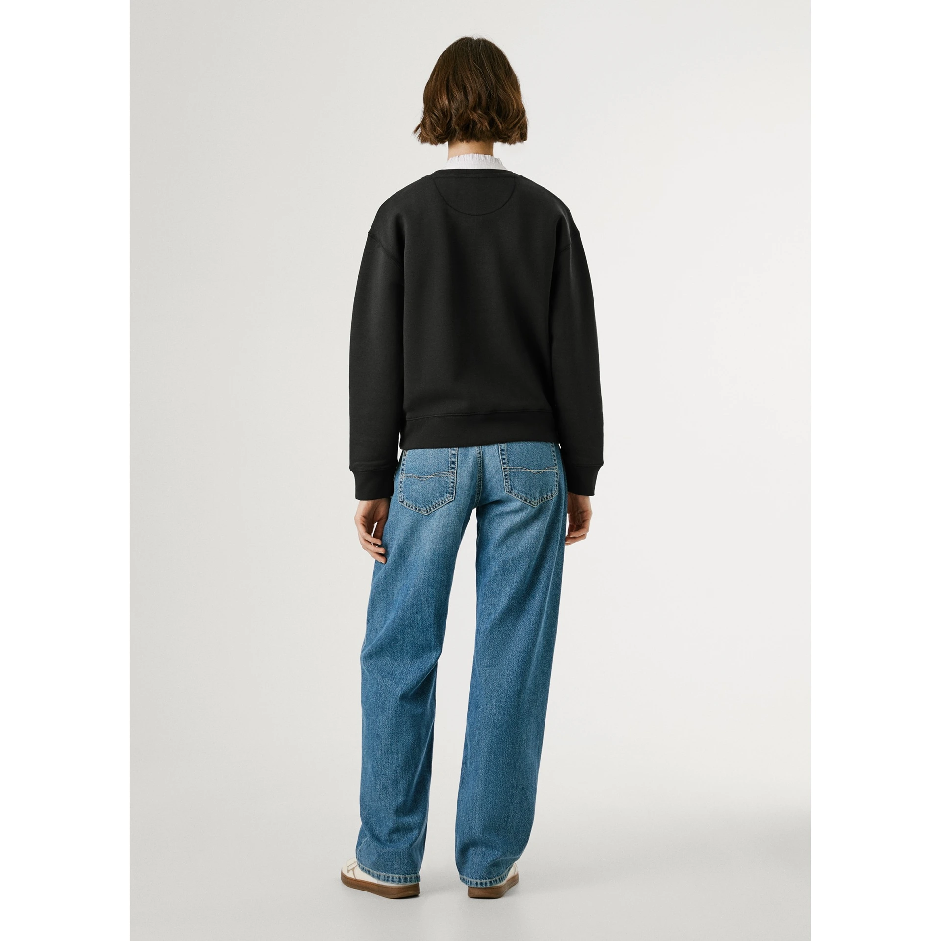 Black Pepe Printed Sweatshirt | Montivo Pakistan