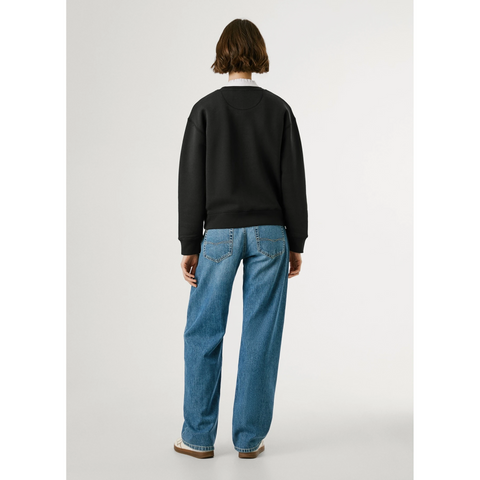 Black Pepe Printed Sweatshirt | Montivo Pakistan