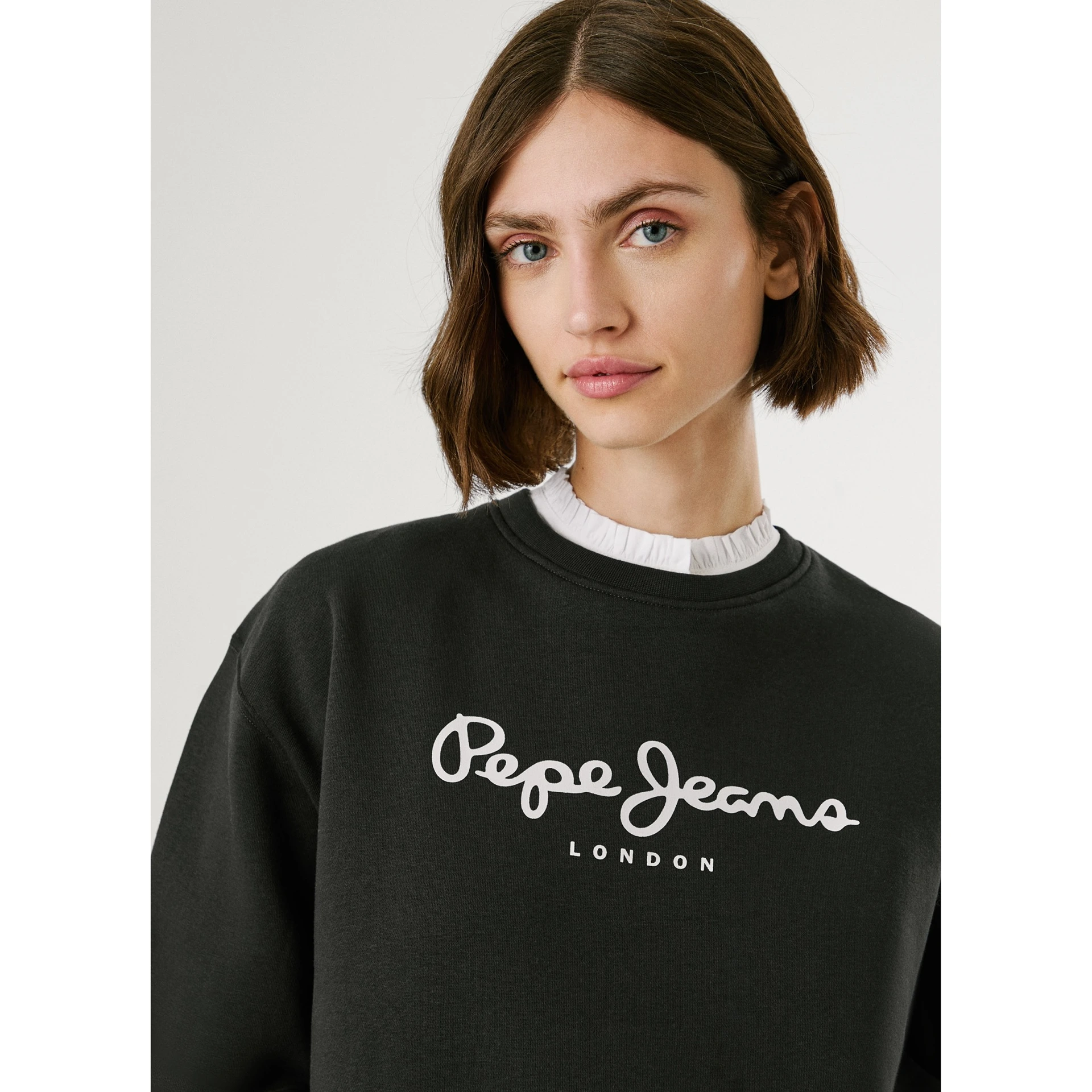 Black Pepe Printed Sweatshirt | Montivo Pakistan