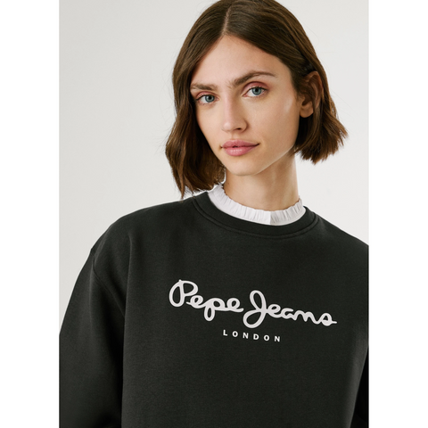 Black Pepe Printed Sweatshirt | Montivo Pakistan