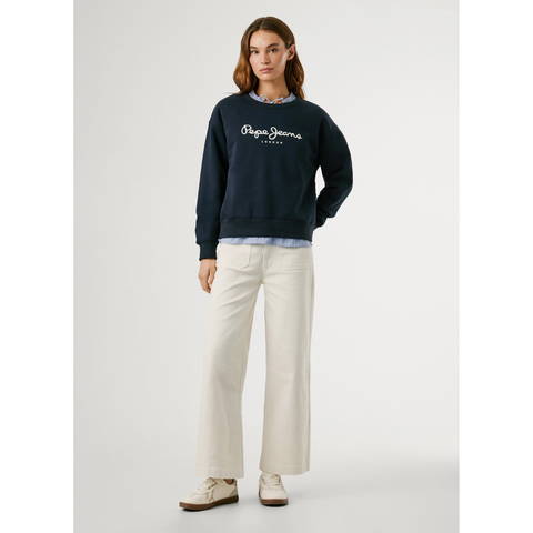 Navy Pepe Printed Sweatshirt | Montivo Pakistan