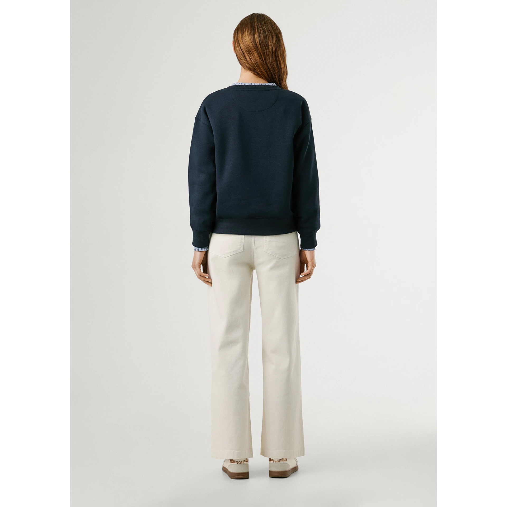 Navy Pepe Printed Sweatshirt | Montivo Pakistan