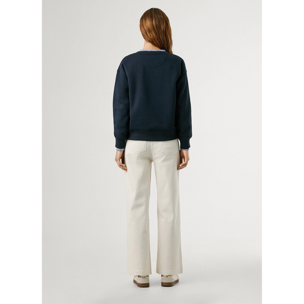 Navy Pepe Printed Sweatshirt | Montivo Pakistan