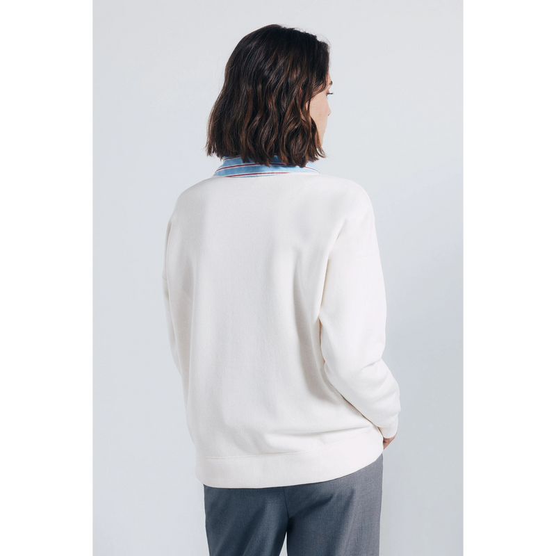 London Off-White Oversized Sweatshirt | Montivo Pakistan