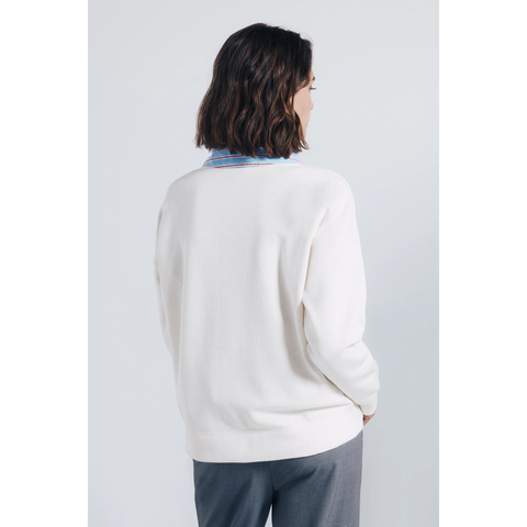 London Off-White Oversized Sweatshirt | Montivo Pakistan