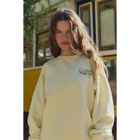 Lemon Printed Oversized Sweatshirt | Montivo Pakistan