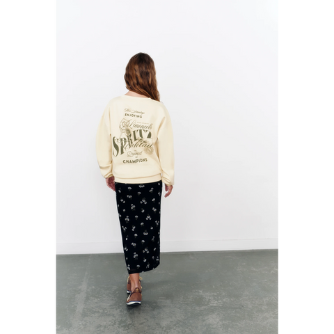 Lemon Printed Oversized Sweatshirt | Montivo Pakistan