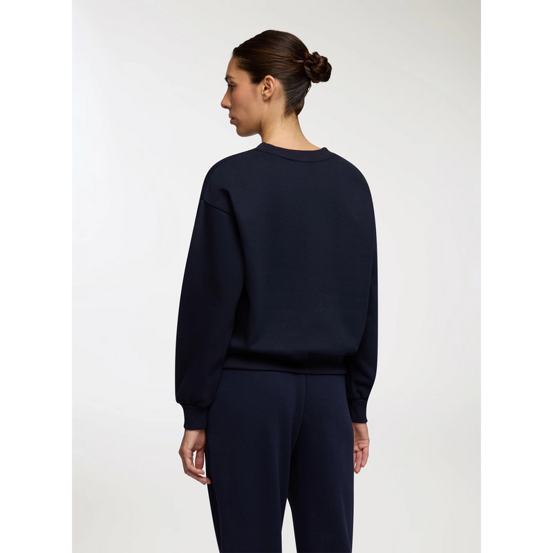 Navy Oversized Basic Sweatshirt | Montivo Pakistan