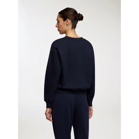Navy Oversized Basic Sweatshirt | Montivo Pakistan