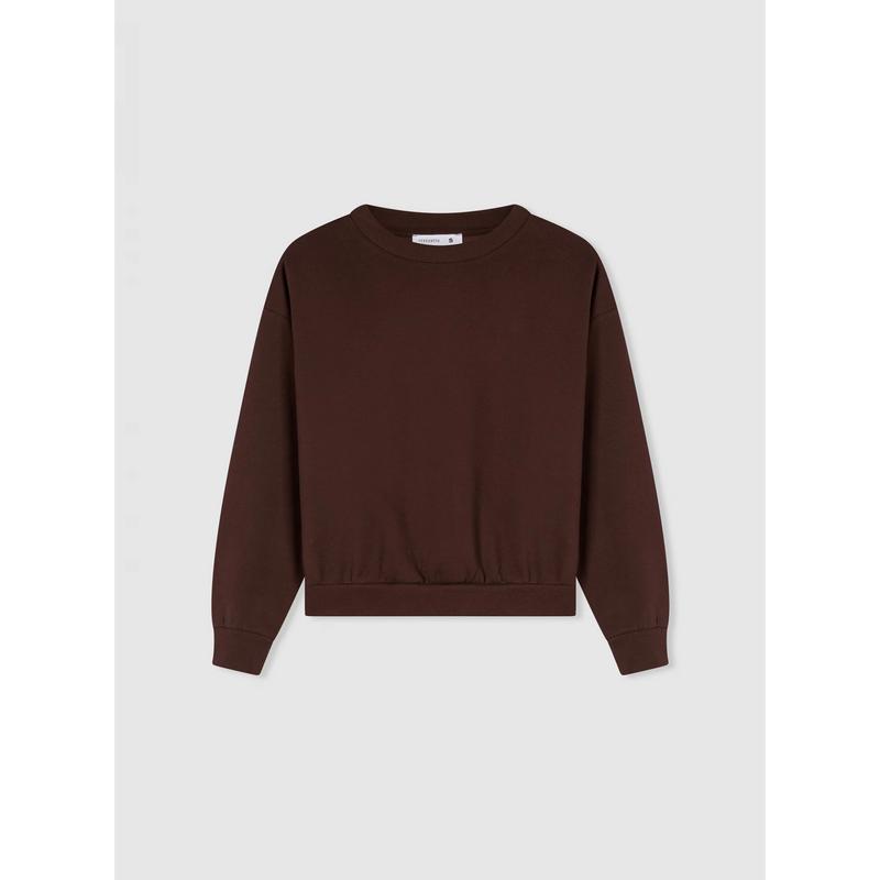 Brown Oversized Basic Sweatshirt | Montivo Pakistan
