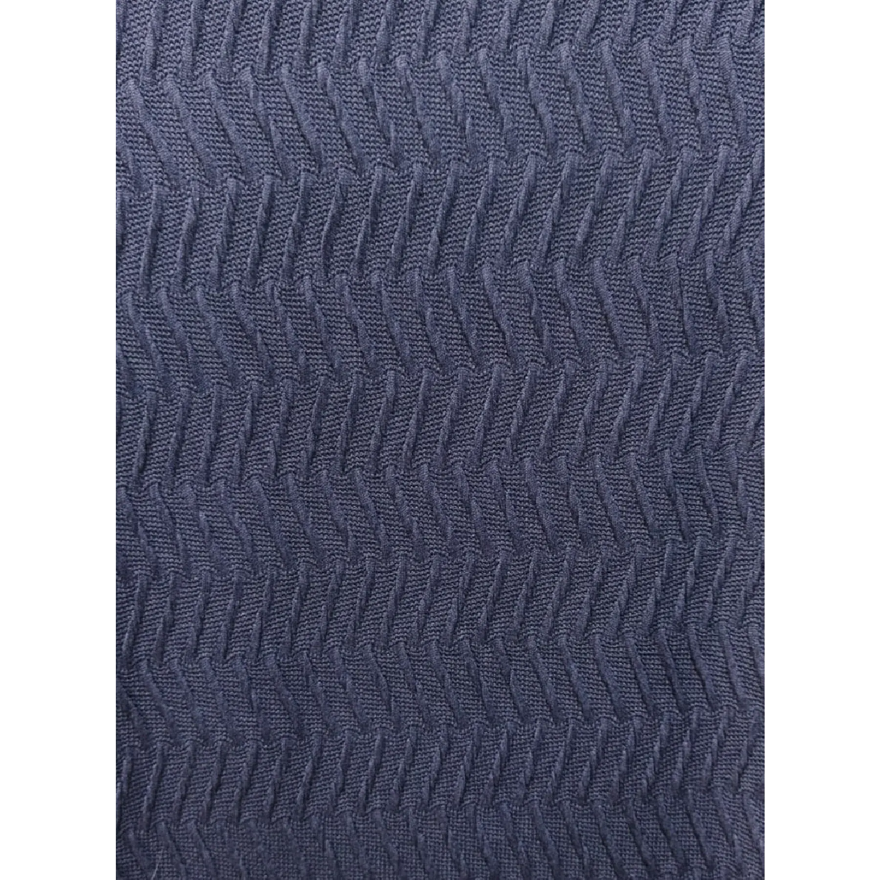 Blue Textured Crew Neck Jumper | Montivo Pakistan